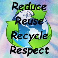 Reduce Reuse Recycle And Respect Earth Day Legacy Tie Dye Trucker Hat