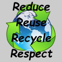 Reduce Reuse Recycle And Respect Earth Day Tie-Dye T-Shirt