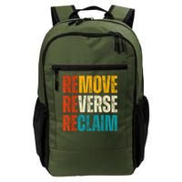 Remove Reverse Reclaim Protest Daily Commute Backpack