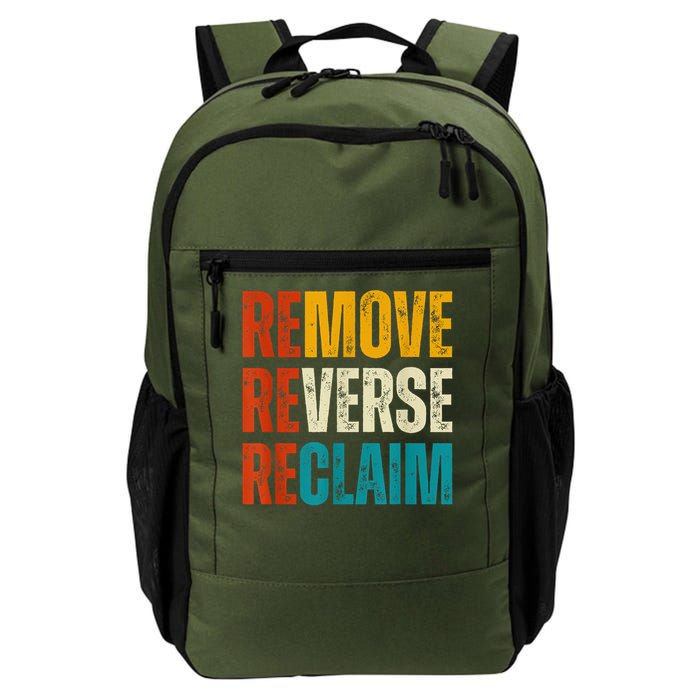 Remove Reverse Reclaim Protest Daily Commute Backpack