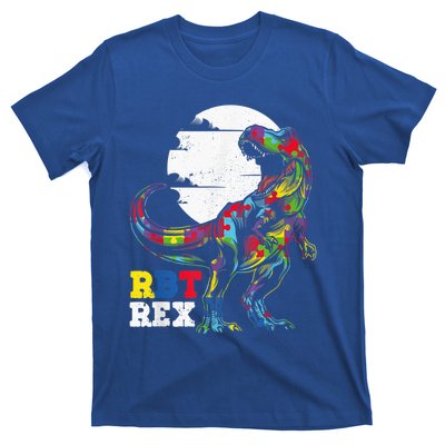 RBT Rex Registered Behavior Technician Autism ABA Therapist T-Shirt