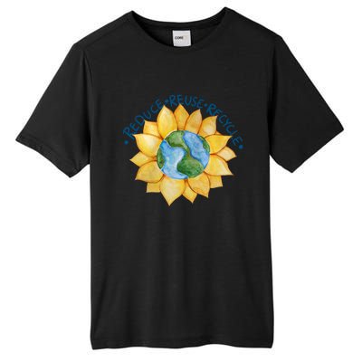 Reduce Reuse Recycle Earth Day Gift Tall Fusion ChromaSoft Performance T-Shirt