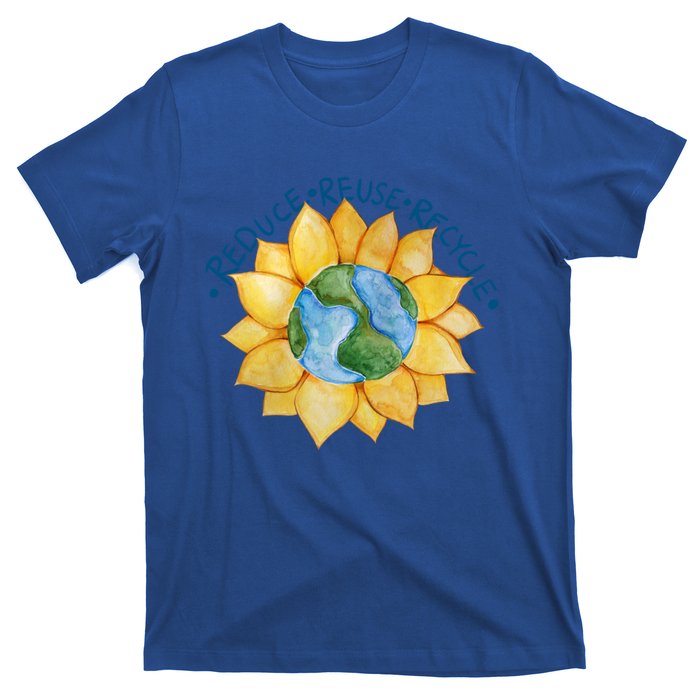 Reduce Reuse Recycle Earth Day Gift T-Shirt