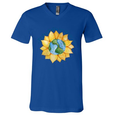 Reduce Reuse Recycle Earth Day Gift V-Neck T-Shirt