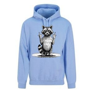 Retro Raccoon Rock Music Giftsfunny Raccoon Unisex Surf Hoodie