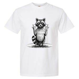 Retro Raccoon Rock Music Giftsfunny Raccoon Garment-Dyed Heavyweight T-Shirt