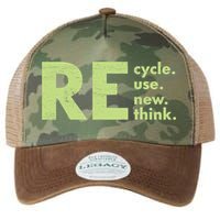 Recycle Reuse Renew Rethink Crisis Activism Legacy Tie Dye Trucker Hat