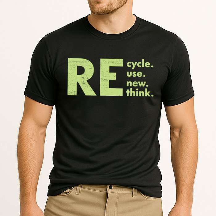 Recycle Reuse Renew Rethink Crisis Activism Performance Shirt