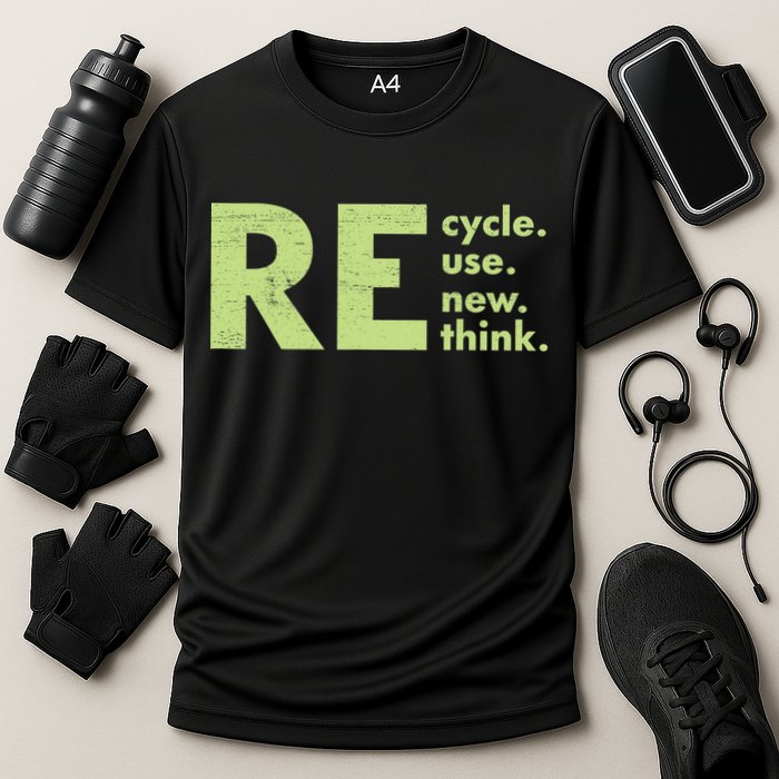 Recycle Reuse Renew Rethink Crisis Activism Performance Shirt