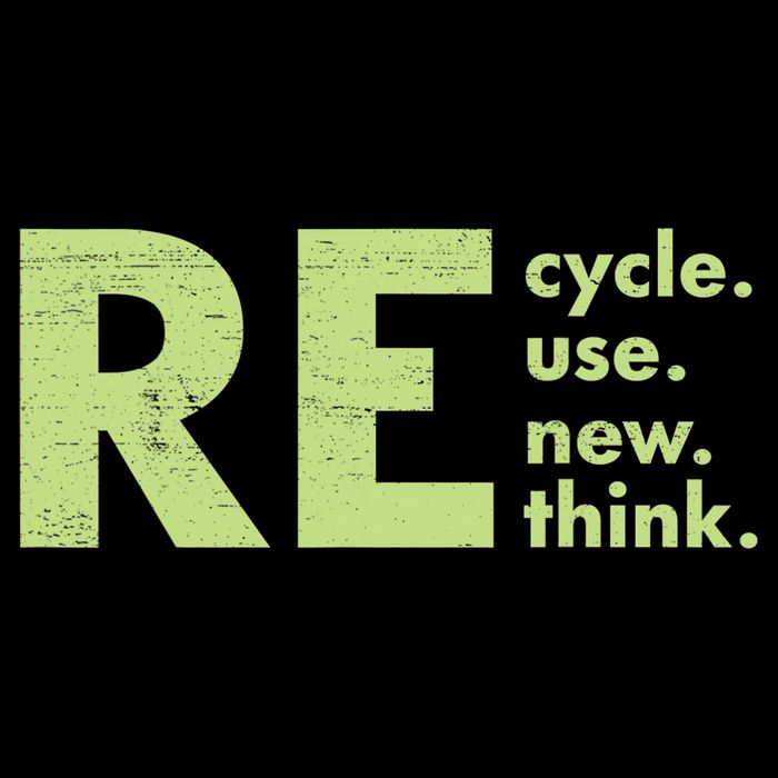 Recycle Reuse Renew Rethink Crisis Activism Womens T-Shirt