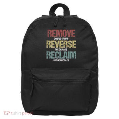Remove Reverse Reclaim Protest 16 in Basic Backpack