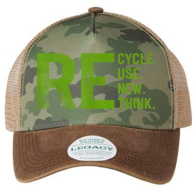 Recycle Reuse Renew Rethink Earth Day 22 April Crisis Environmental Activism Legacy Tie Dye Trucker Hat