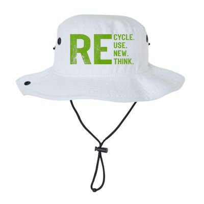 Recycle Reuse Renew Rethink Earth Day 22 April Crisis Environmental Activism Legacy Cool Fit Booney Bucket Hat