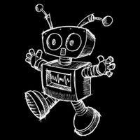 Robot Robotics Retro Art Science Toy Vintage Flat Bill Trucker Hat