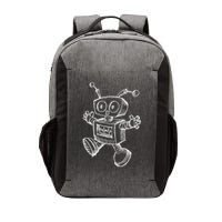 Robot Robotics Retro Art Science Toy Vintage Vector Backpack