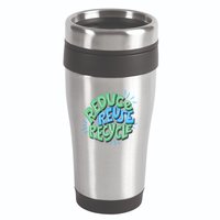 Reduce Reuse Recycle Green Design Gift 16oz Travel Tumbler