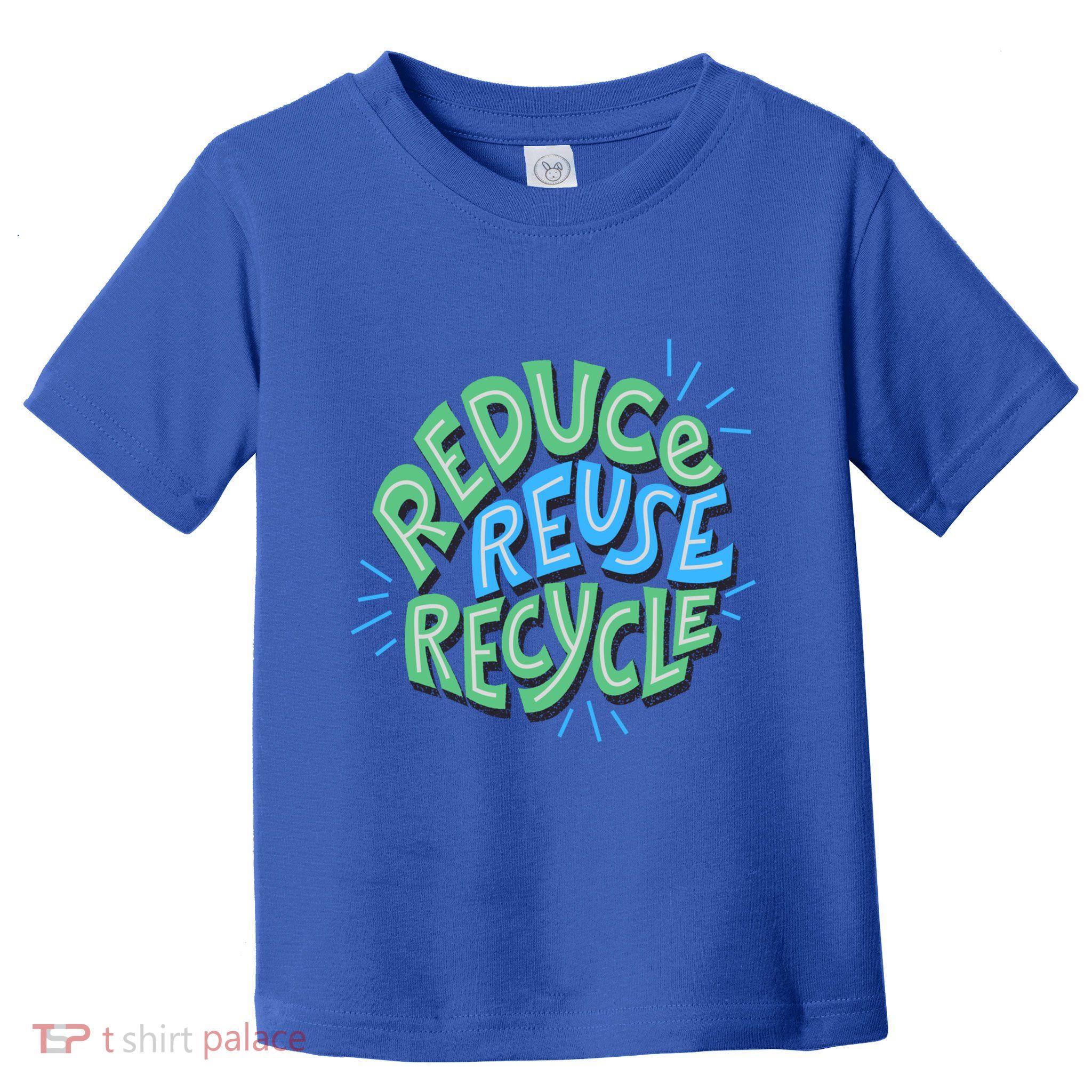Reduce Reuse Recycle Green Design Gift Toddler T-Shirt