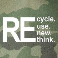 Recycle Recycle Reuse Renew Rethink Legacy Tie Dye Trucker Hat