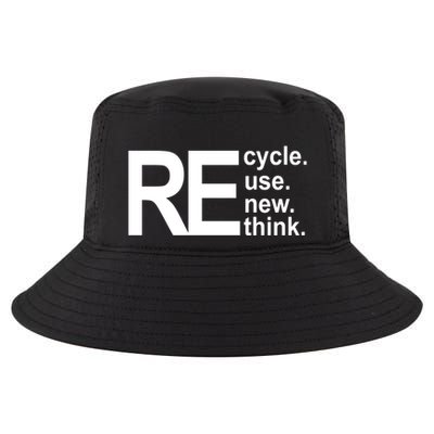 Recycle Recycle Reuse Renew Rethink Cool Comfort Performance Bucket Hat