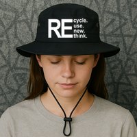 Recycle Recycle Reuse Renew Rethink Bucket Hat