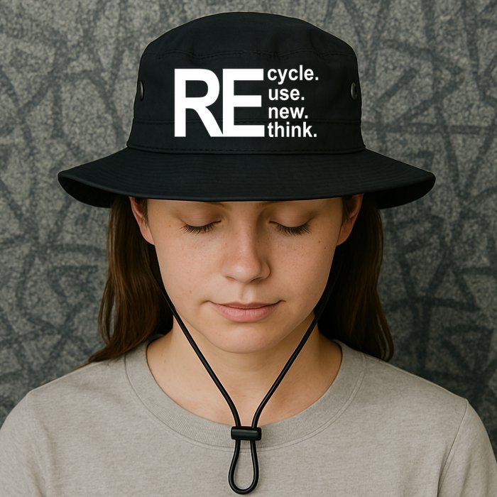 Recycle Recycle Reuse Renew Rethink Bucket Hat