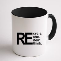 Recycle Recycle Reuse Renew Rethink Mug