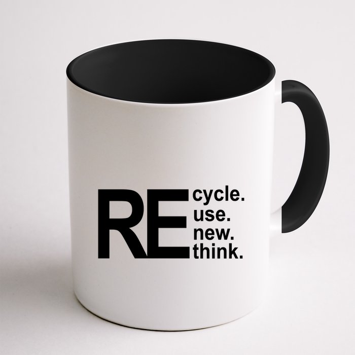 Recycle Recycle Reuse Renew Rethink Mug