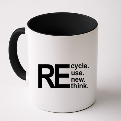 Recycle Recycle Reuse Renew Rethink Mug