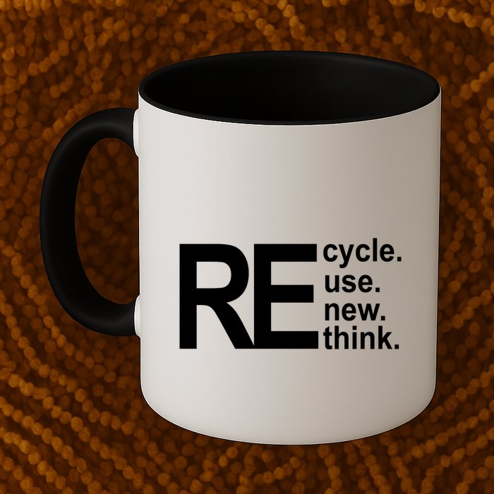 Recycle Recycle Reuse Renew Rethink Mug