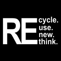 Recycle Recycle Reuse Renew Rethink Flatbill Hat
