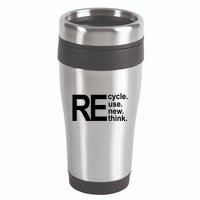 Recycle Recycle Reuse Renew Rethink 16oz Travel Tumbler