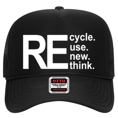 Recycle Recycle Reuse Renew Rethink Trucker Hat