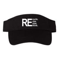 Recycle Recycle Reuse Renew Rethink Visor