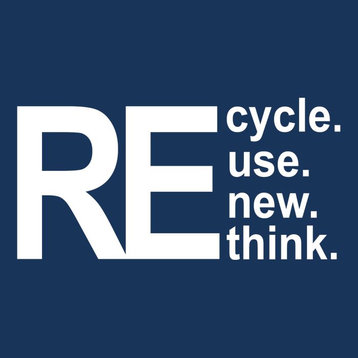 Recycle Recycle Reuse Renew Rethink Infant Baby Jersey Bodysuit