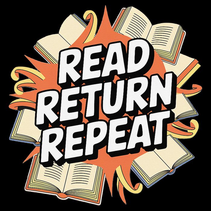 Read Return Repeat Library Book Lovers Daily Commute Backpack