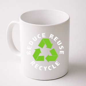 Reduce Reuse Recycle Happy Earth Day Save Earth Funny Gift Coffee Mug