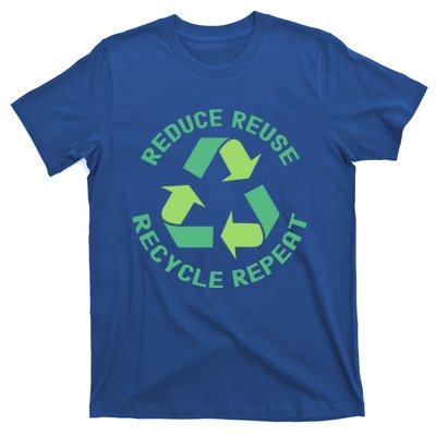 Reduce Reuse Recycle Repeat Recycling Earth Day Environt Cute Gift T-Shirt