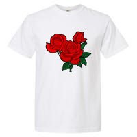 Red Roses Garment-Dyed Heavyweight T-Shirt