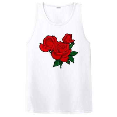 Red Roses PosiCharge Competitor Tank