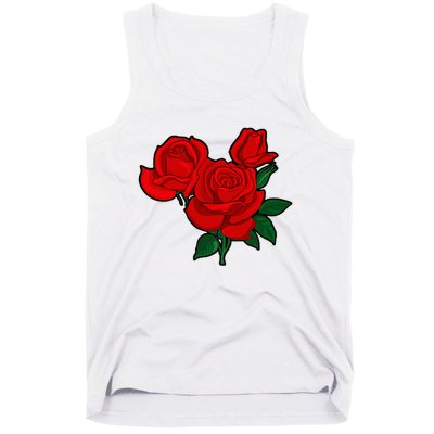 Red Roses Tank Top