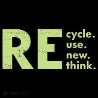 Recycle Reuse Renew Rethink Crisis Wool Snapback Cap