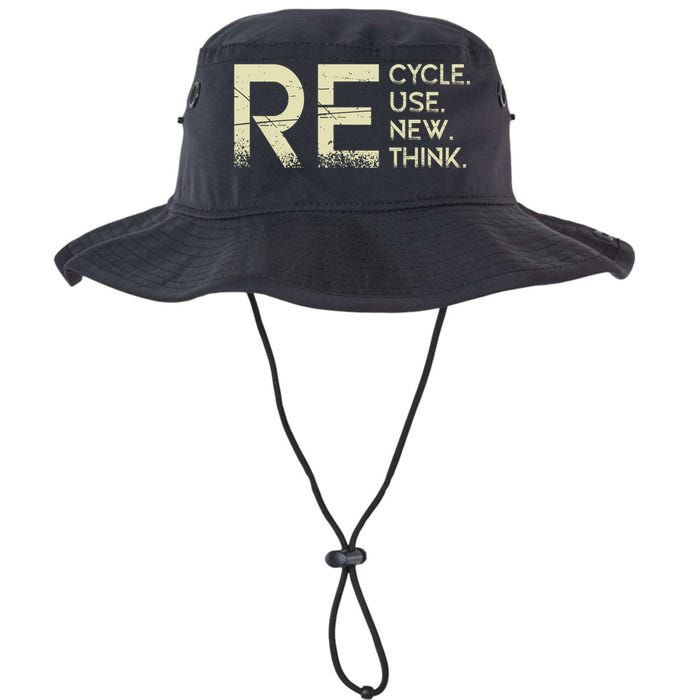 Recycle Reuse Renew Rethink Meaningful Gift Bucket Hat