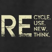 Recycle Reuse Renew Rethink Meaningful Gift Hat