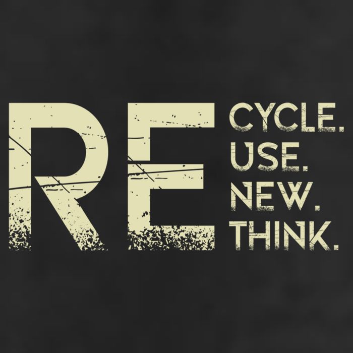 Recycle Reuse Renew Rethink Meaningful Gift Hat
