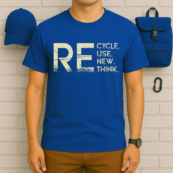 Recycle Reuse Renew Rethink Meaningful Gift T-Shirt