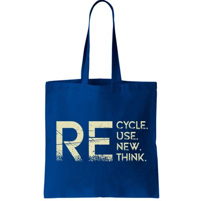 Recycle Reuse Renew Rethink Meaningful Gift Bag