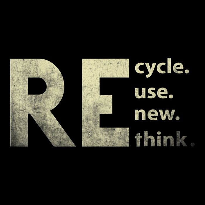 Recycle Reuse Renew Rethink Earth Day Backpack