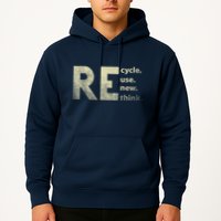 Recycle Reuse Renew Rethink Earth Day Hoodie