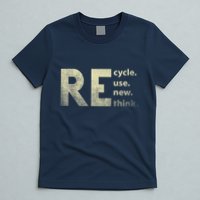Recycle Reuse Renew Rethink Earth Day T-Shirt