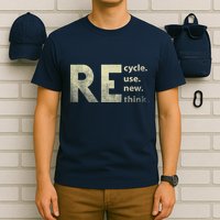 Recycle Reuse Renew Rethink Earth Day T-Shirt